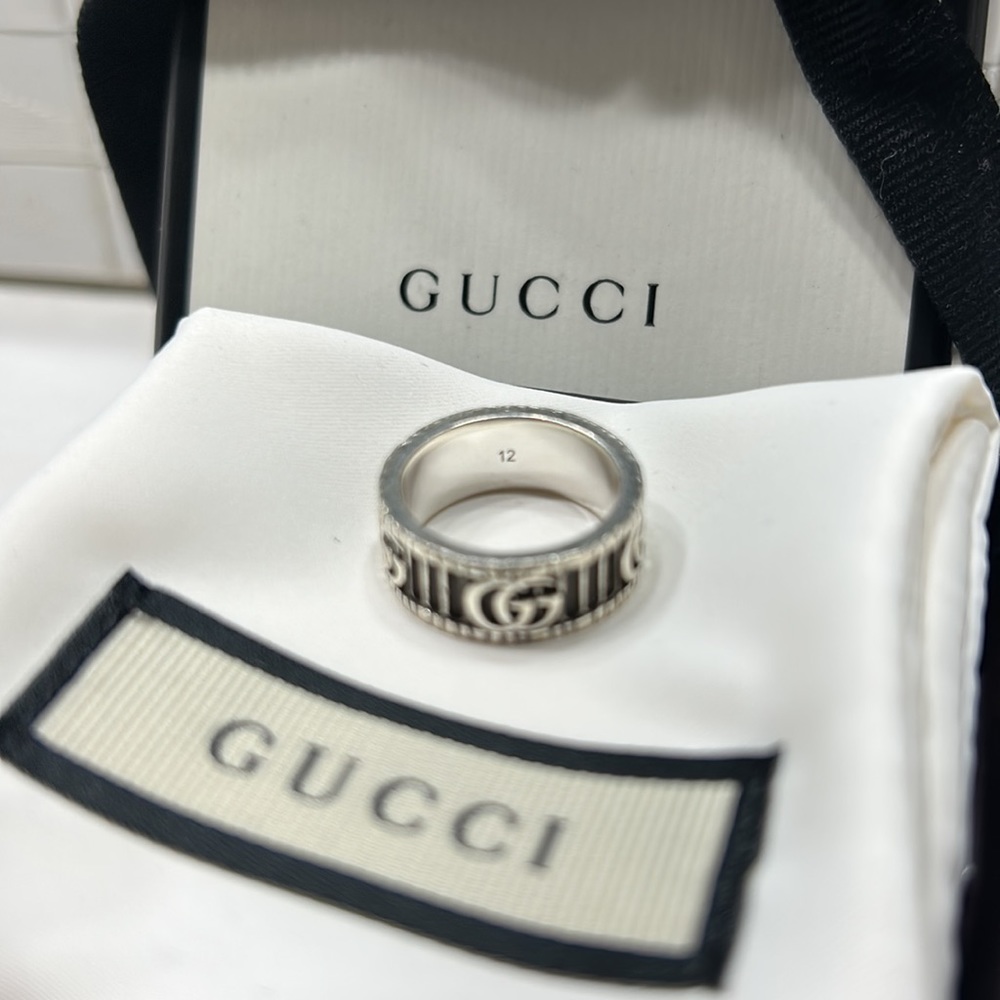 Gucci Ring Double G Silver - image 2